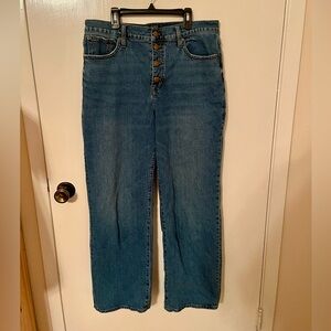 J.Crew Full Length Wide-Leg Jean